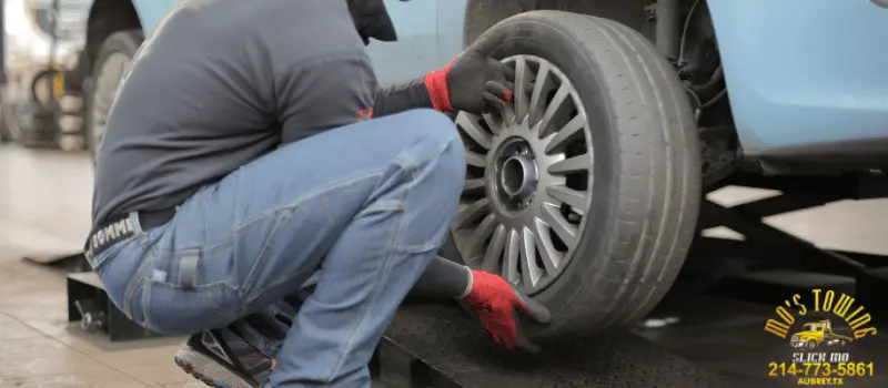 FLAT TIRE | TIRE CHANGE